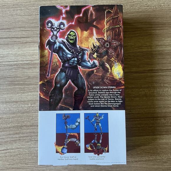 Masters of the Universe X Stranger Things Skeletor & Demogorgon Action Figure - Picture 4 of 5